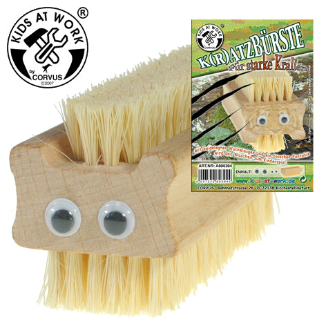 Kids At Work Wire Brush Racoon