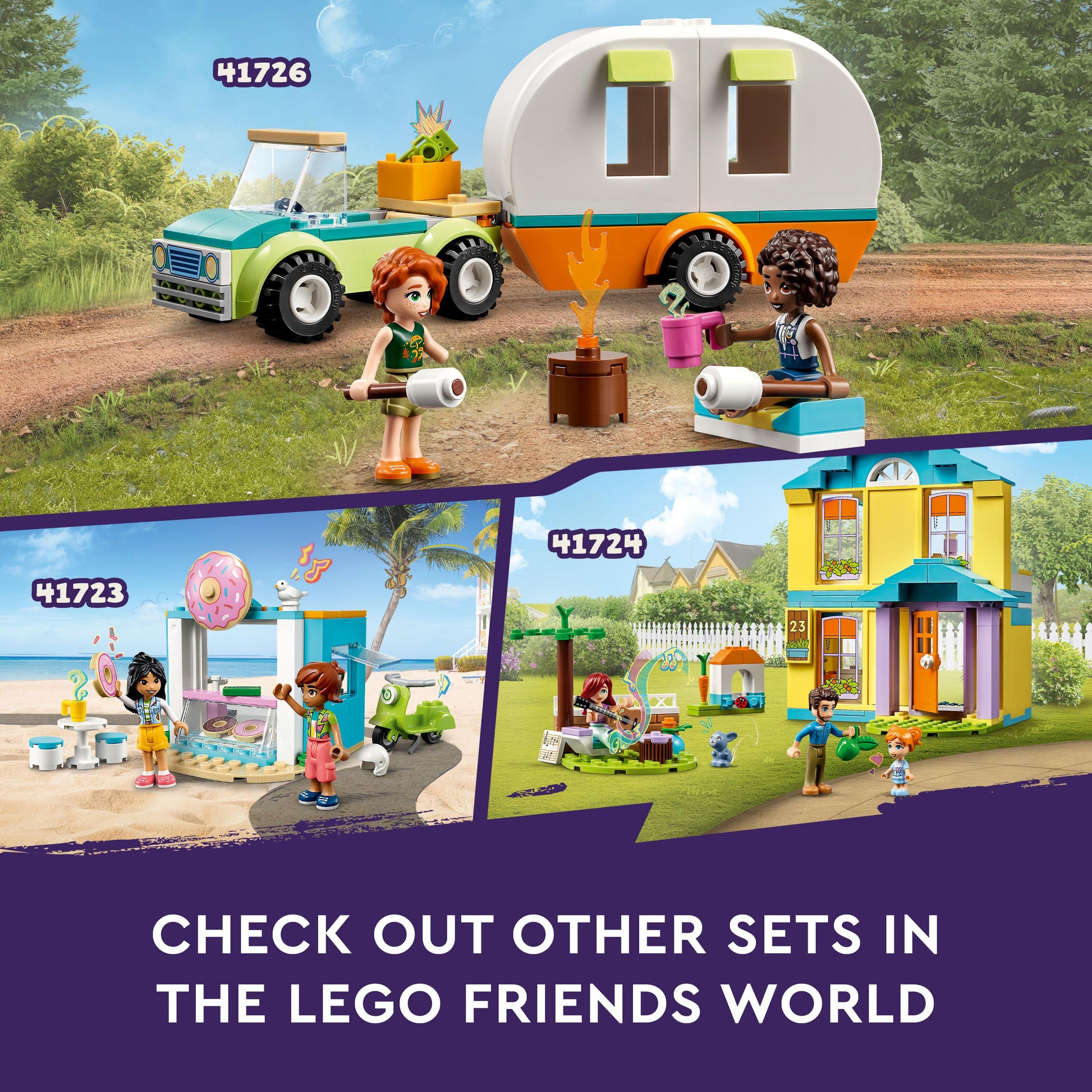 Lego Friends 41726 Holiday Camping Trip (F)