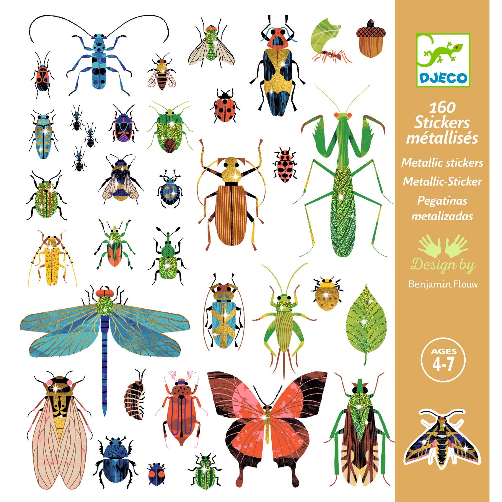 Djeco Microcosmos Stickers