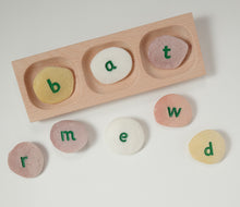 Yellow Door 3-Pebble Word-building Tray