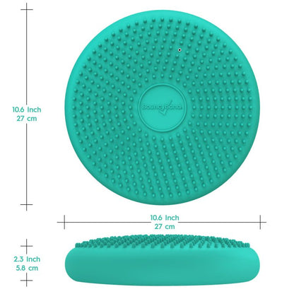 Bouncyband Wiggle Seat Little Sensory Cushion Green