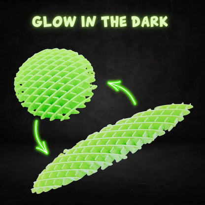 Alldoro Fidget Worm Glow in the Dark