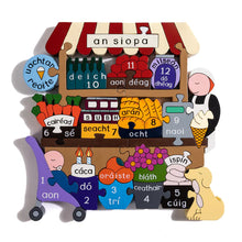 Alphabet Jigsaws An Siopa Jigsaw Puzzle (As Gaeilge)
