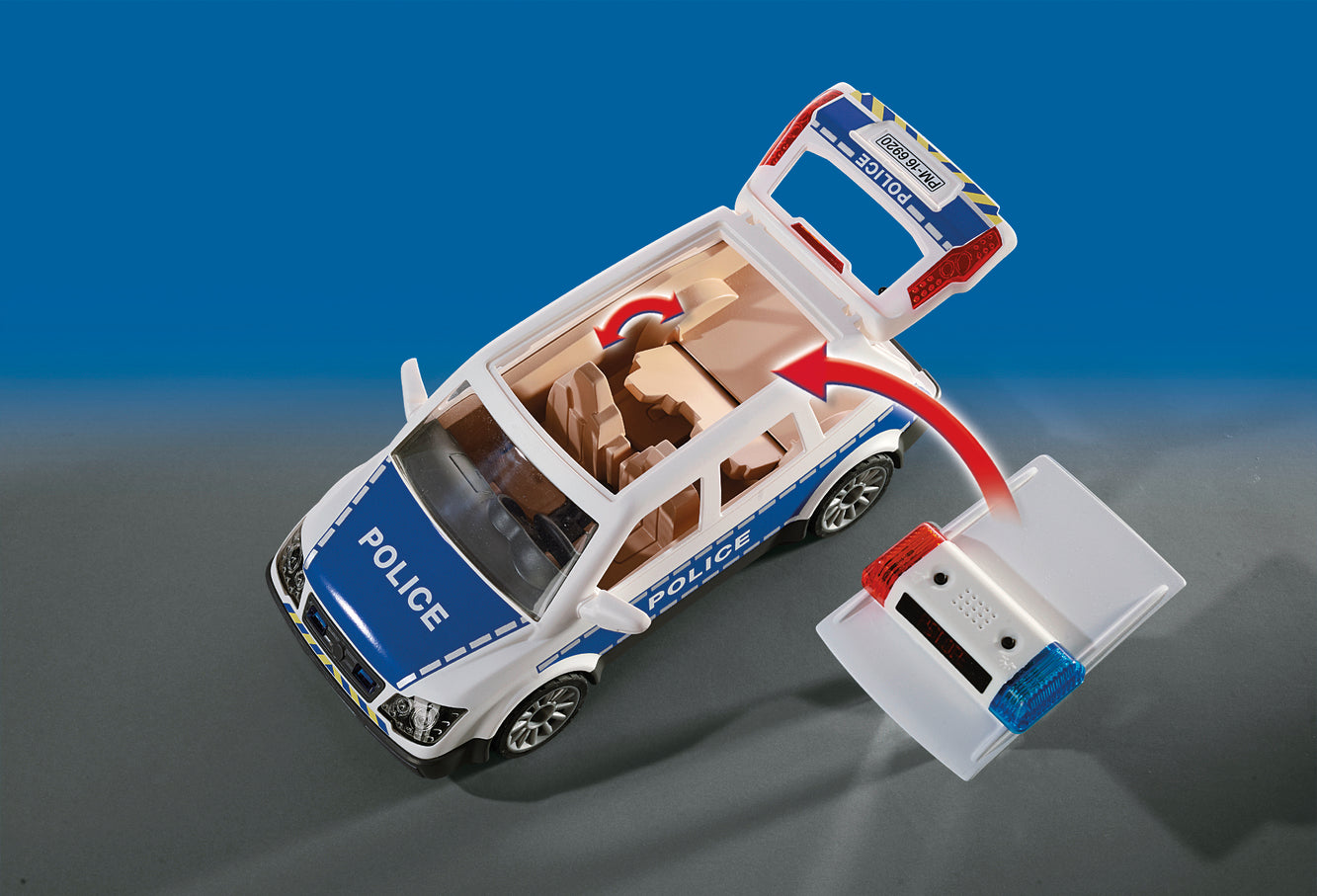 Playmobil 6920 City Action Police Squad Car with Lights and Sound