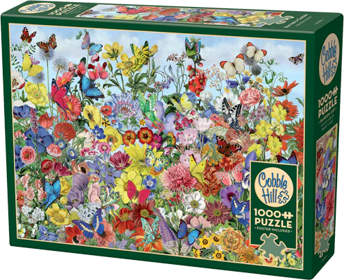 Cobble Hill Puzzles 1000 Pieces Butterfly Garden