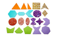 TickiT Rainbow Glitter Shapes
