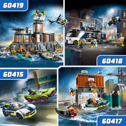 Lego City 60419 Police Prison Island