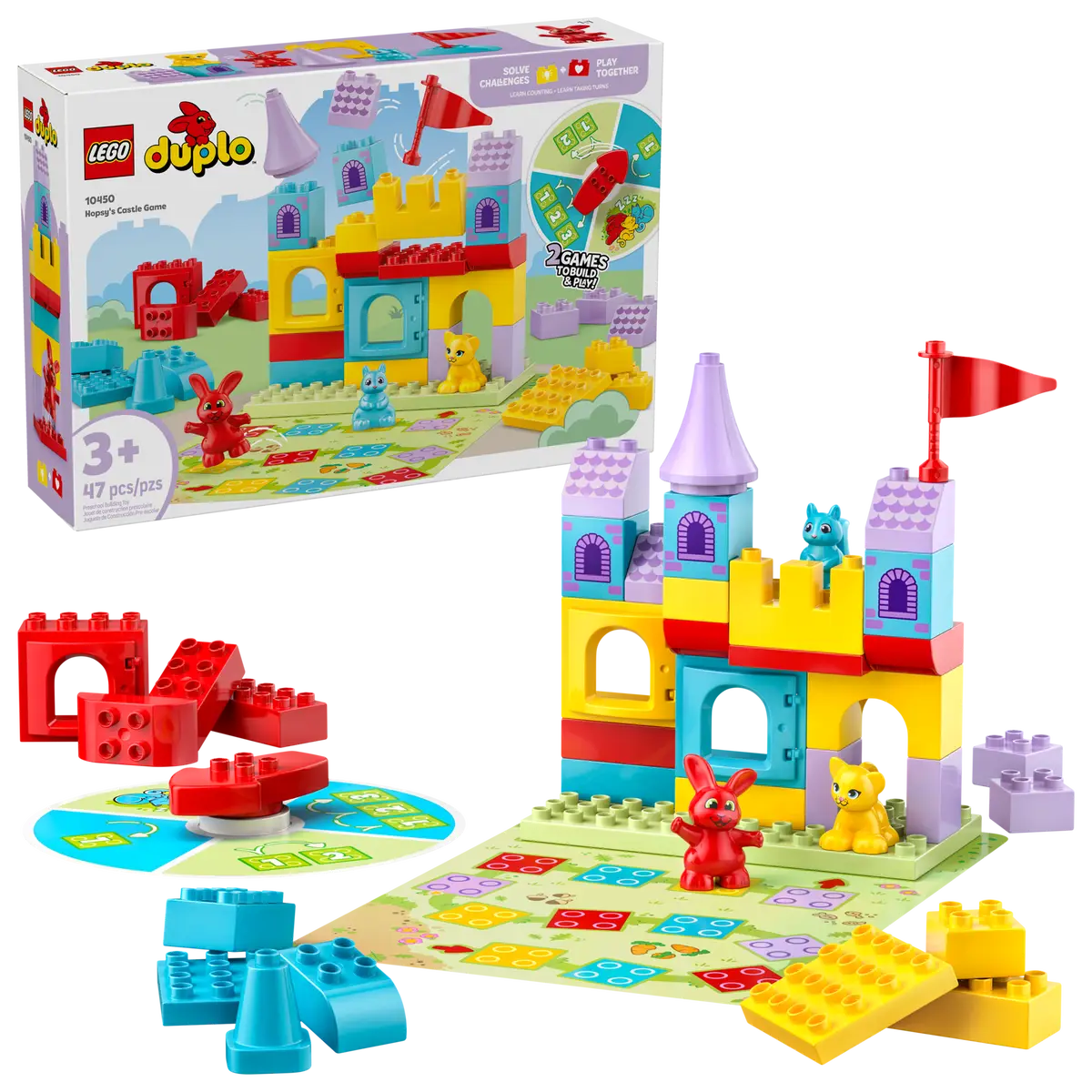 Lego DUPLO Town 10450 Hopsy's Castle Game