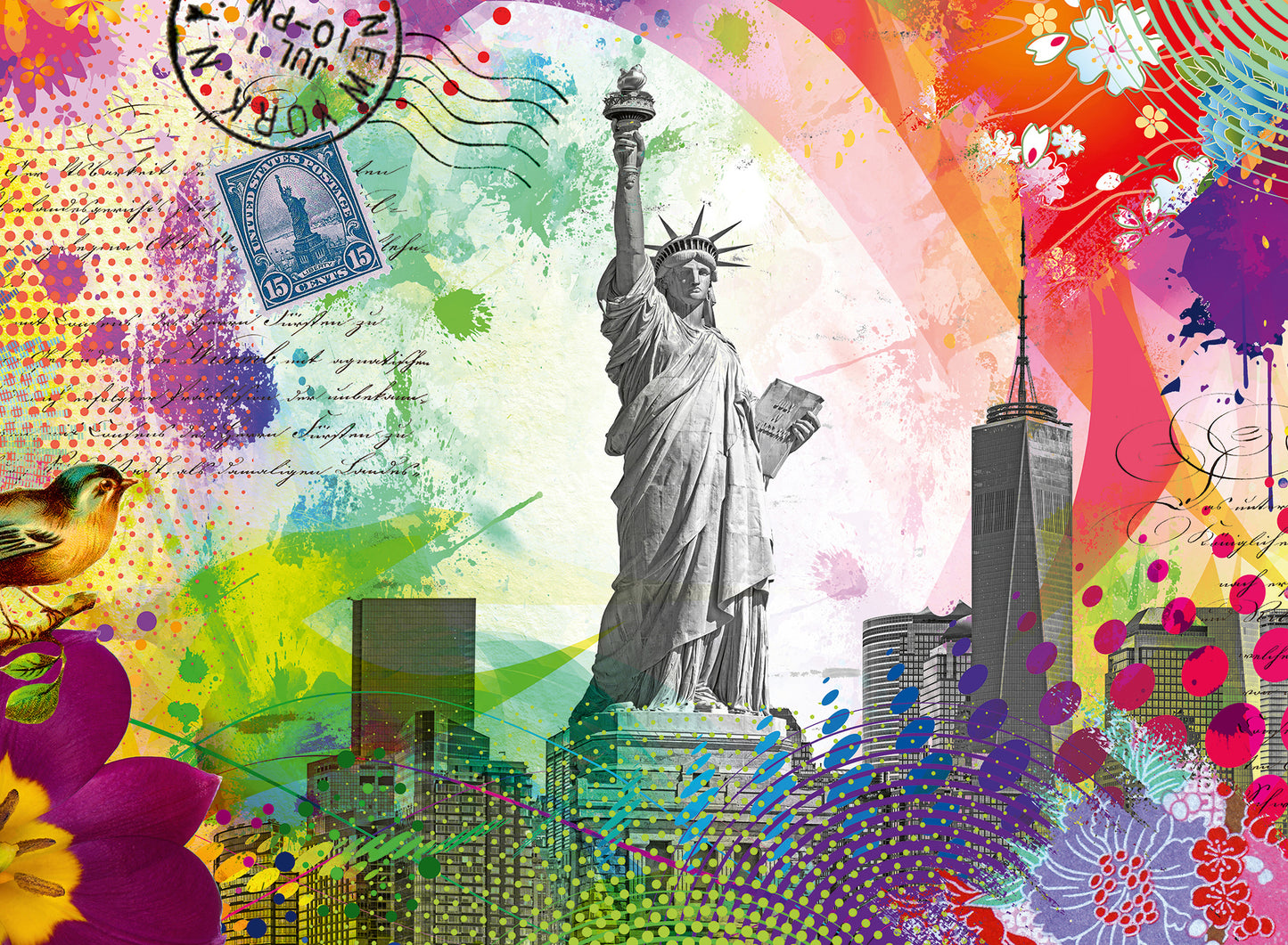 Ravensburger New York Postcard, 500pc