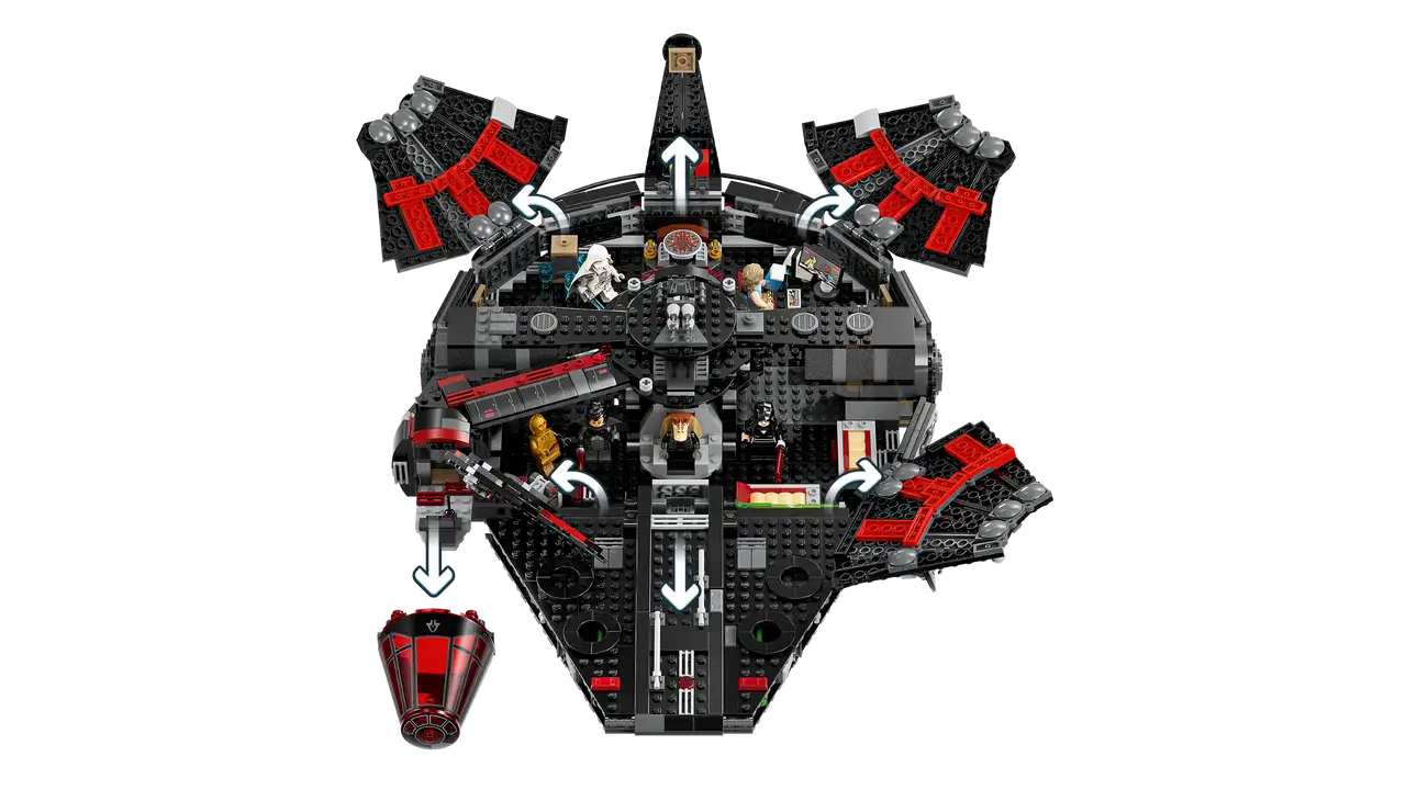 Lego Star Wars TM 75389 The Dark Falcon