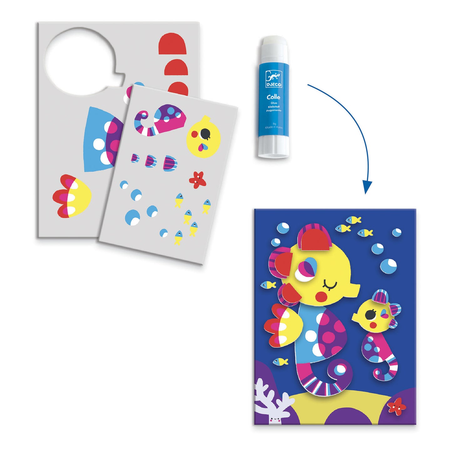 Djeco Seaside Delights Multi Activity Kit