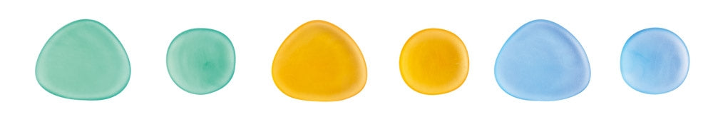 Edx Education Junior Rainbow Pebbles Clear