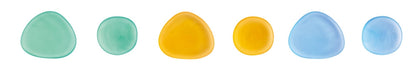 Edx Education Junior Rainbow Pebbles Clear