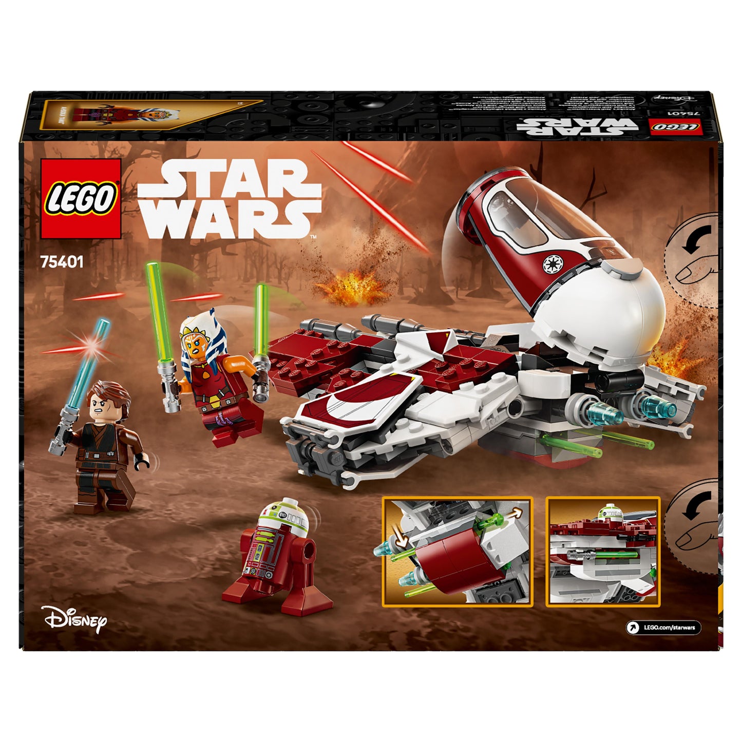 Lego Star Wars TM 75401 Ahsoka's Jedi Interceptor™