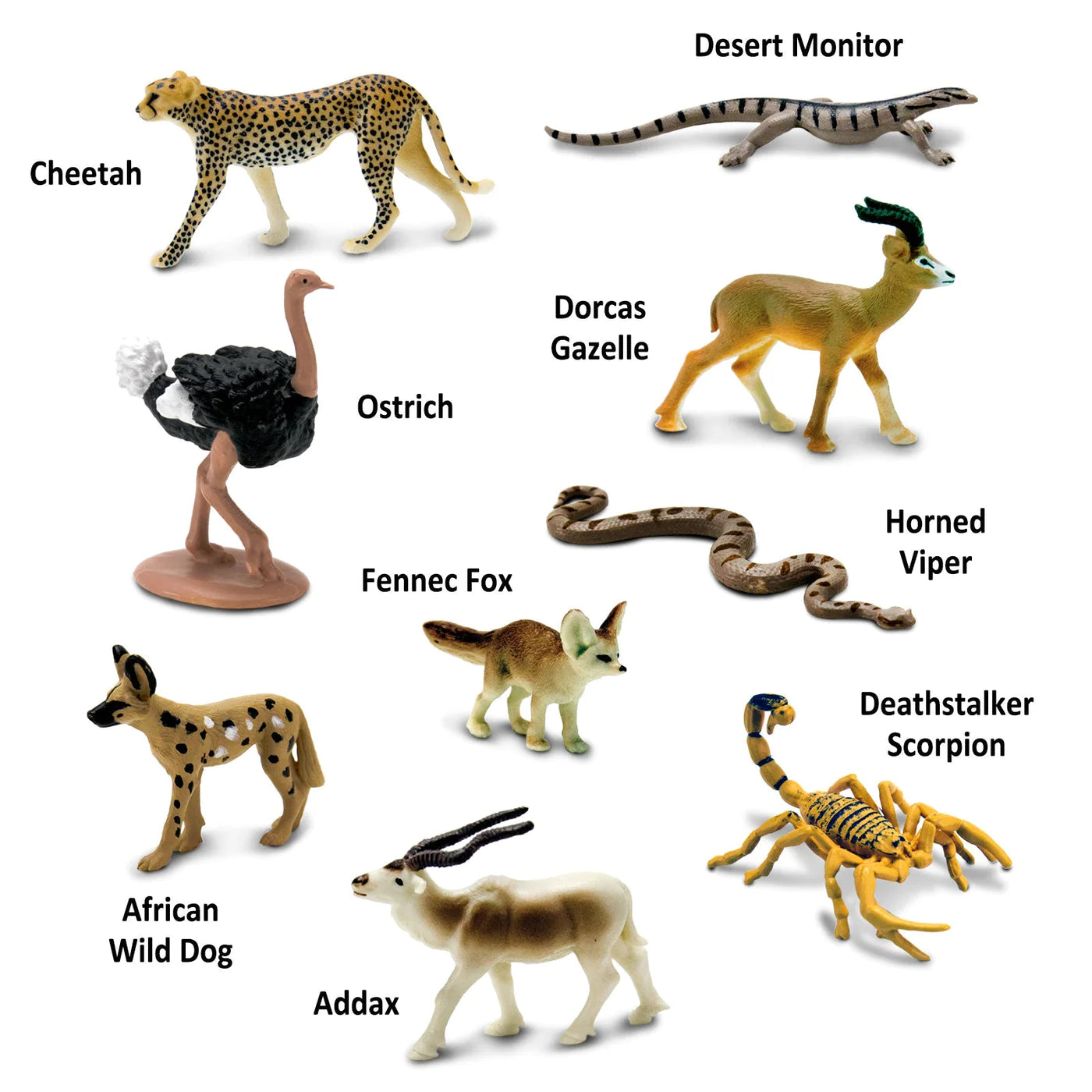 Safari Toob Sahara Desert Animals (9 Pieces)