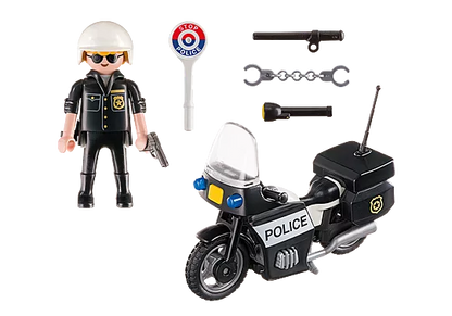 Playmobil 5648 City Action: Police Small Carry Case