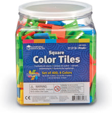Learning Resources Square Color Tiles