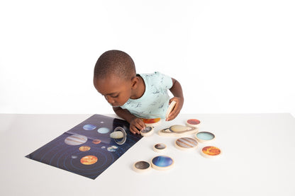 Tickit Wooden Solar System Discs