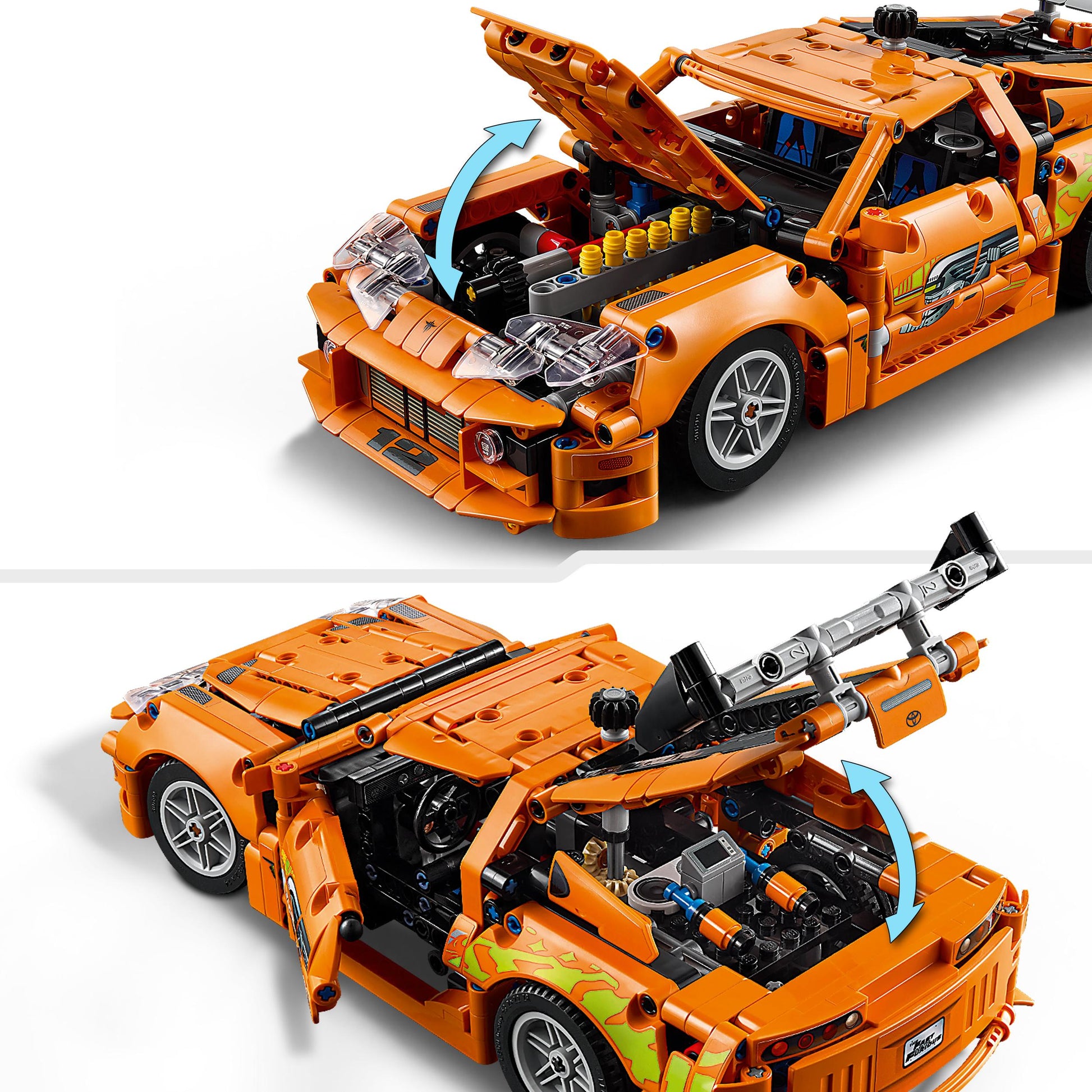 Lego Technic 42204 Fast and Furious Toyota Supra MK4