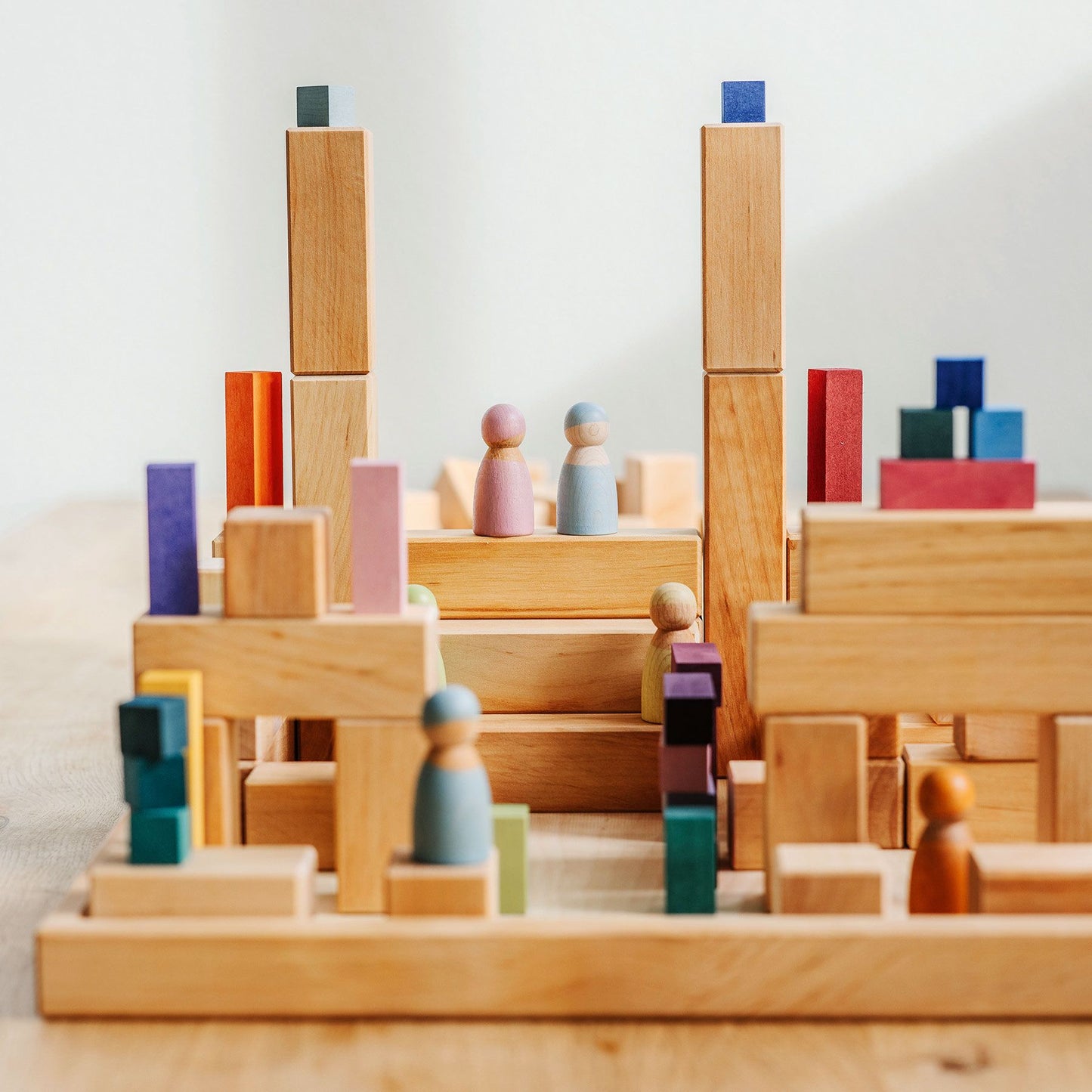 Grimms Large Natural Stepped Pyramid