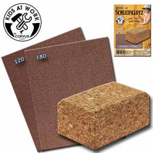 Kids At Work Sanding Block Incl. Abrasive Sheets