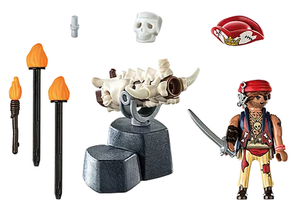 Playmobil 71421 Pirates: Pirate vs. Deeper – Cannon Master