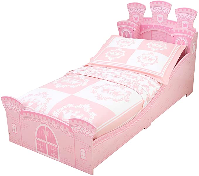 KidKraft Princess Castle Toddler Bed - Pink