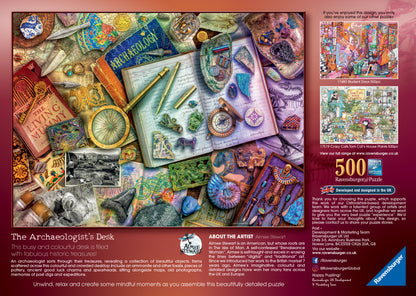 Ravensburger Aimee Stewart, The Archaeologist’s Desk, 500pc