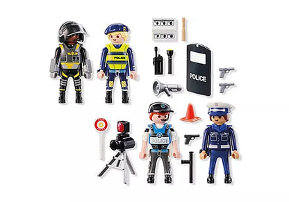 Playmobil 71730 Action Heroes Police Figures Set