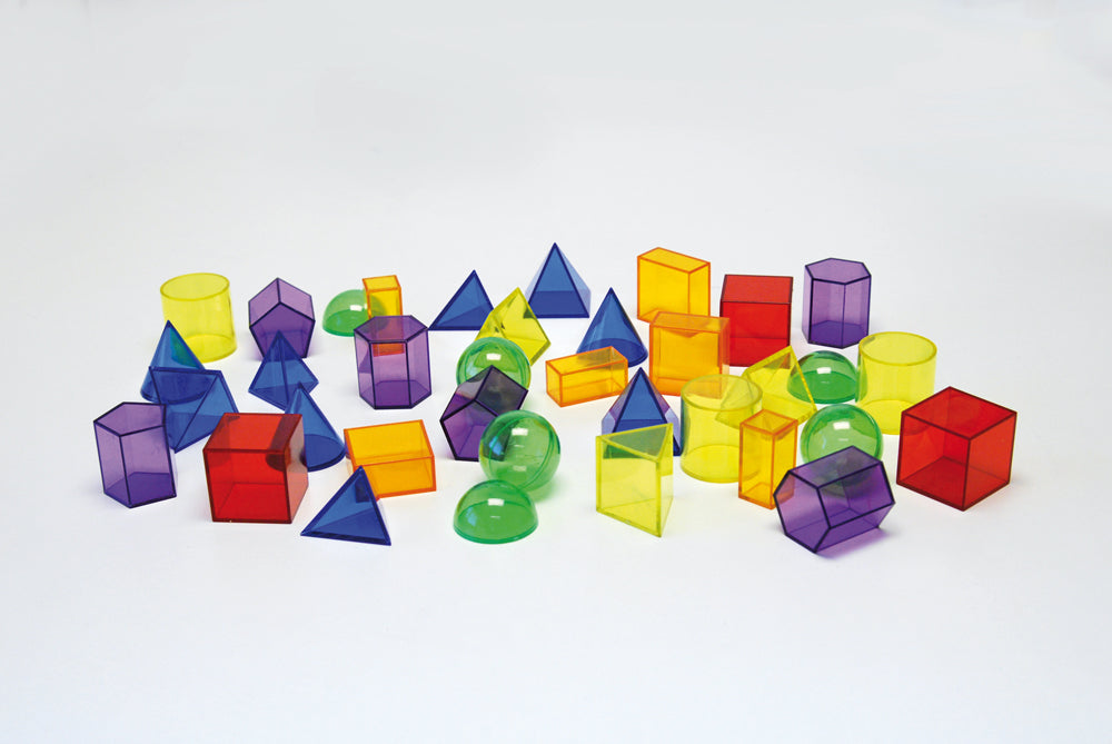 TickiT Translucent Geometric Shapes