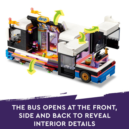 Lego Friends 42619 Pop Star Music Tour Bus ( R)