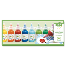 Djeco 8 Bottles Of Poster Paint