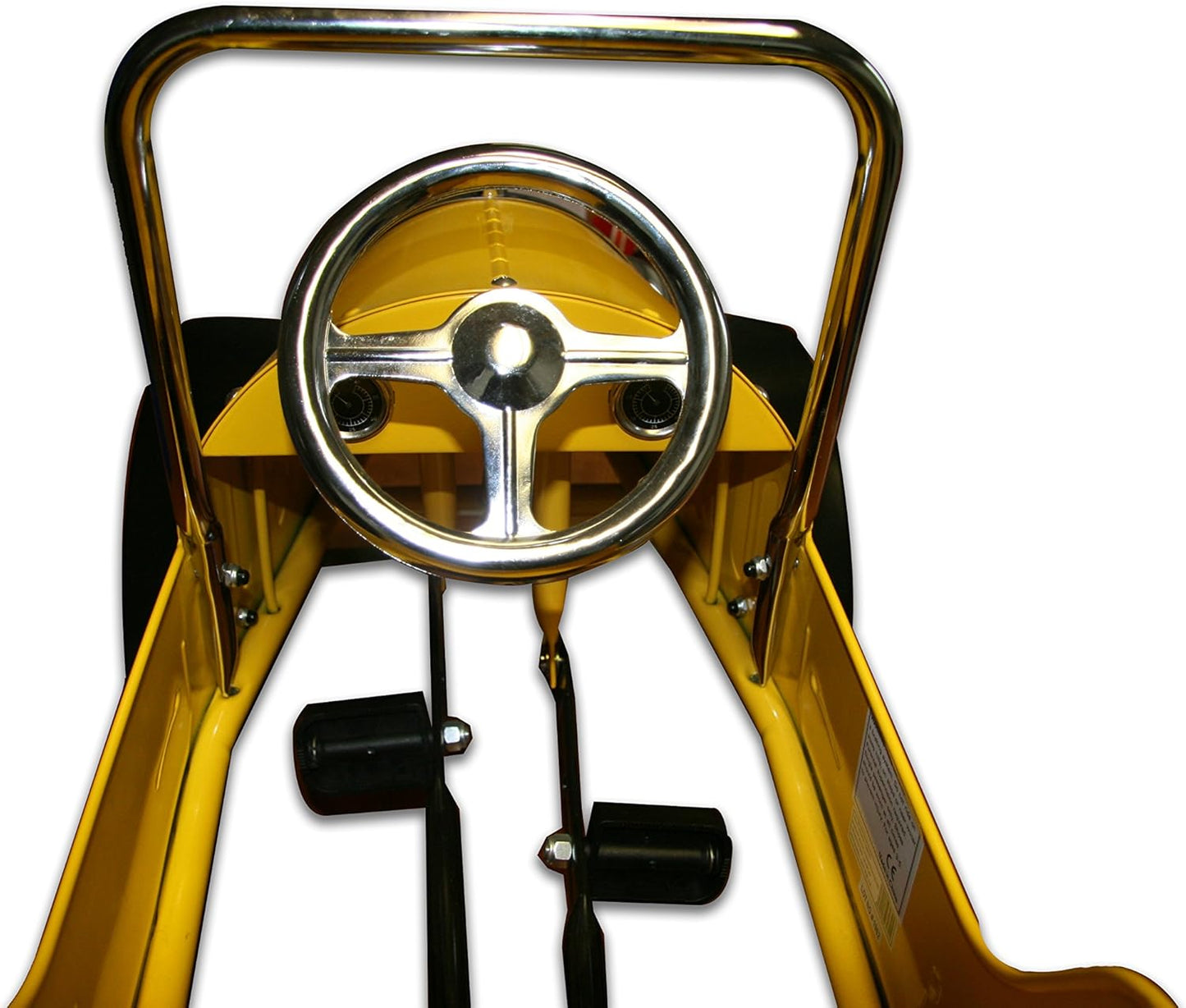 Great Gizmos Yellow Classic Pedal Car Harry
