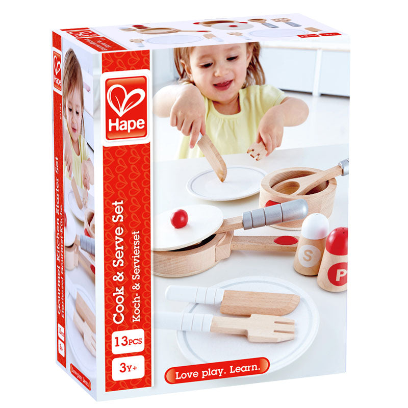 Hape All Inclusive Cook & Serve Set