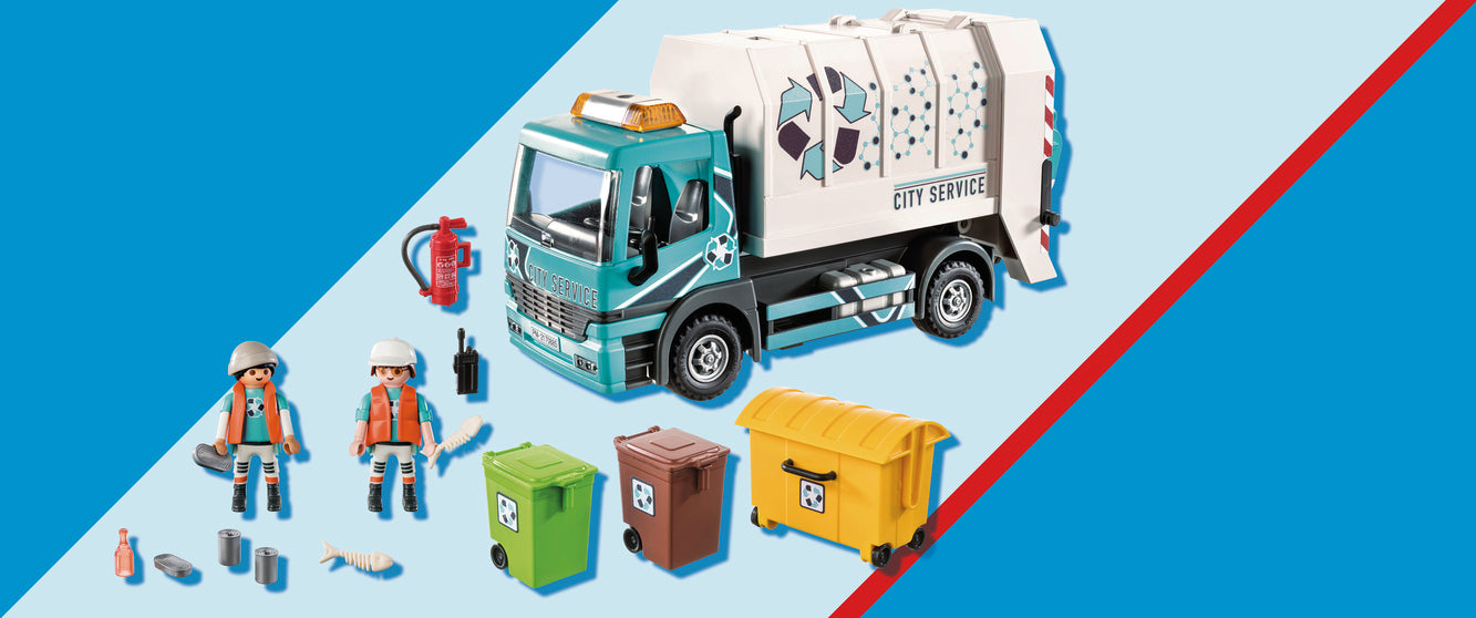 Playmobil 70885 City Life City Recycling Truck Promo Pack