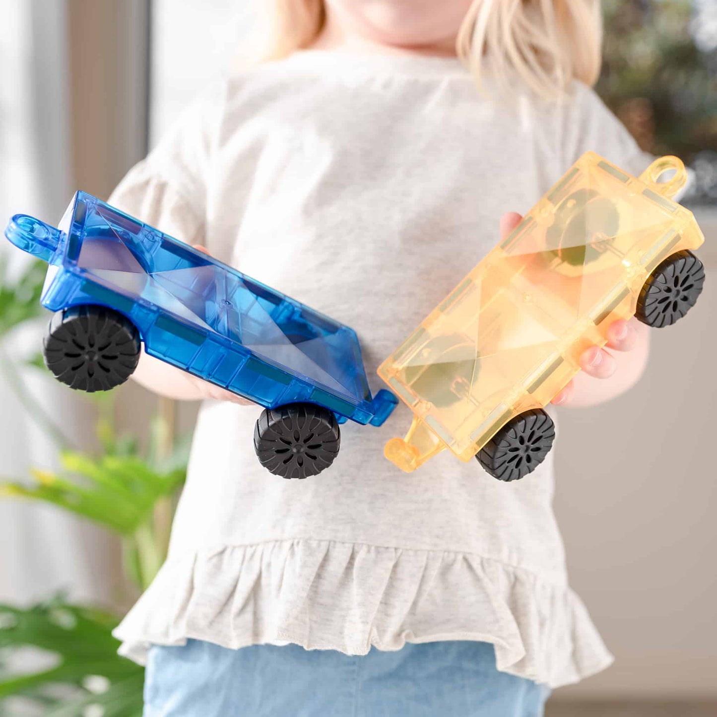 Connetix Tiles Rainbow 2 Piece Car Pack
