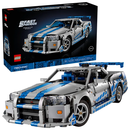 Lego Technic 42210 2 Fast 2 Furious Nissan Skyline GT-R (R3