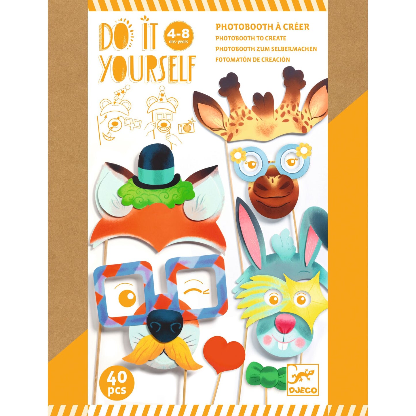 Djeco DIY Animal party