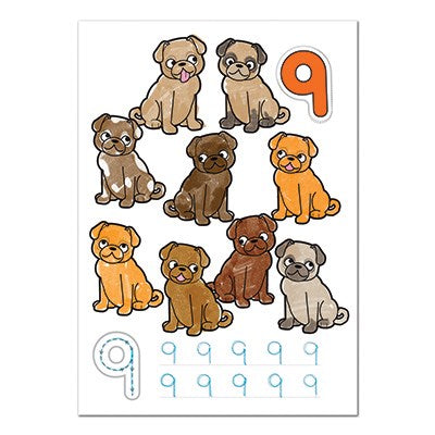 Orchard Toys 1-20 Colouring Book