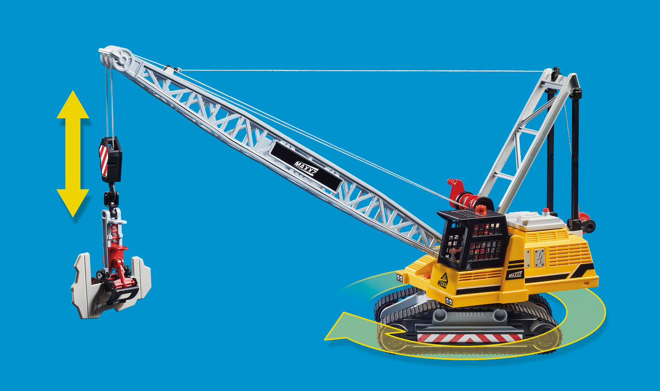 Playmobil 70442 City Action Construction Demolition Crane