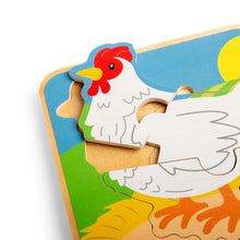 BigJigs Lifecycle Puzzle - Chicken
