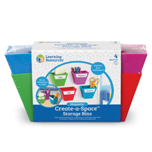 Learning Resources Magnetic Create A Space Storage Bin
