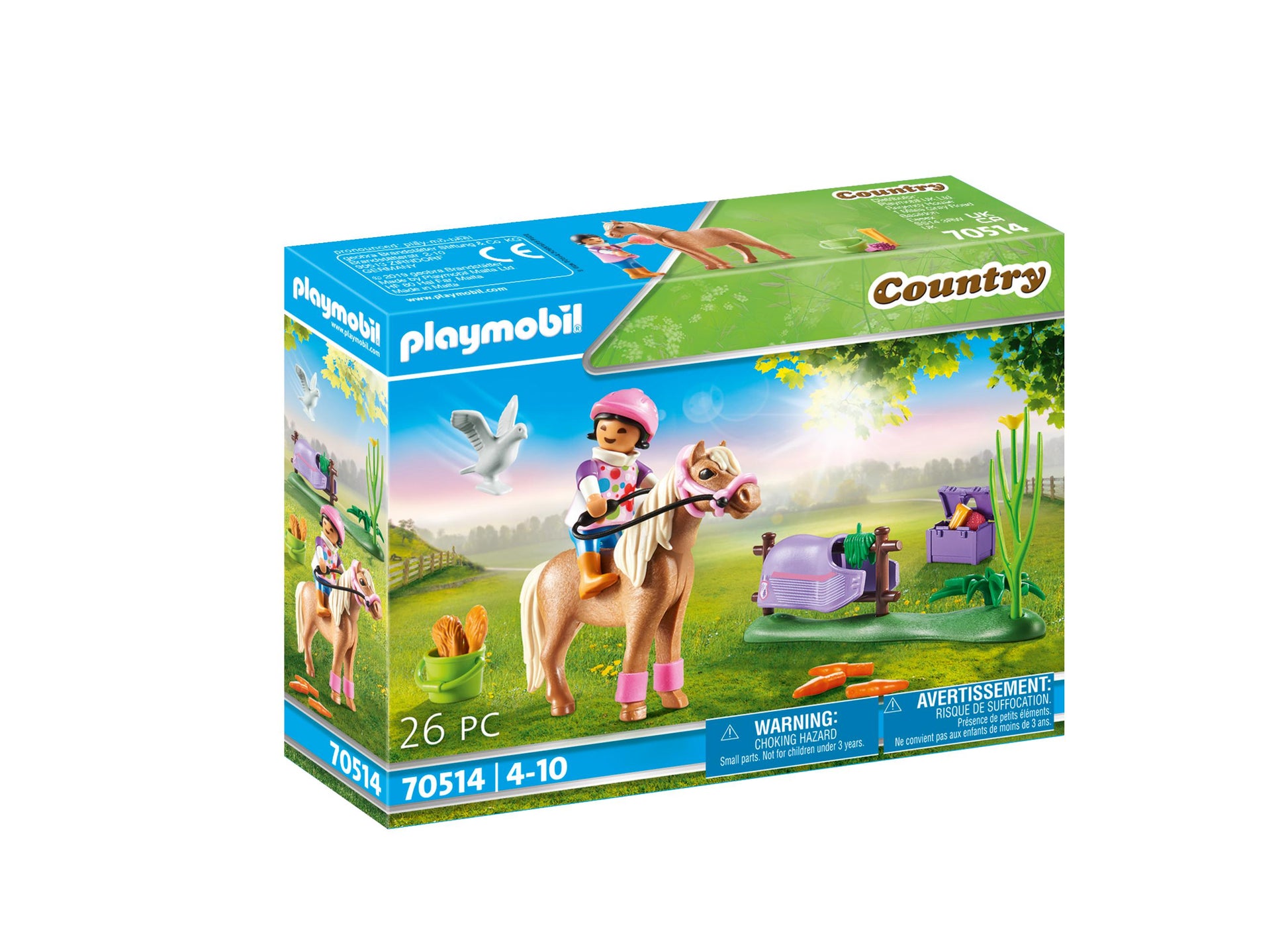 Playmobil 70514 Country Pony Farm Collectible Icelandic Pony
