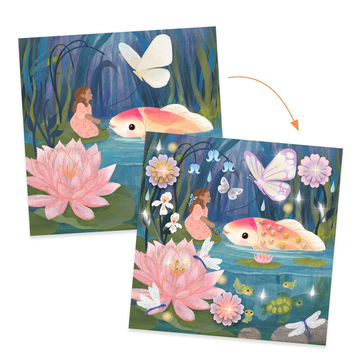 Djeco Fairy Tales To Decorate Thumbelina