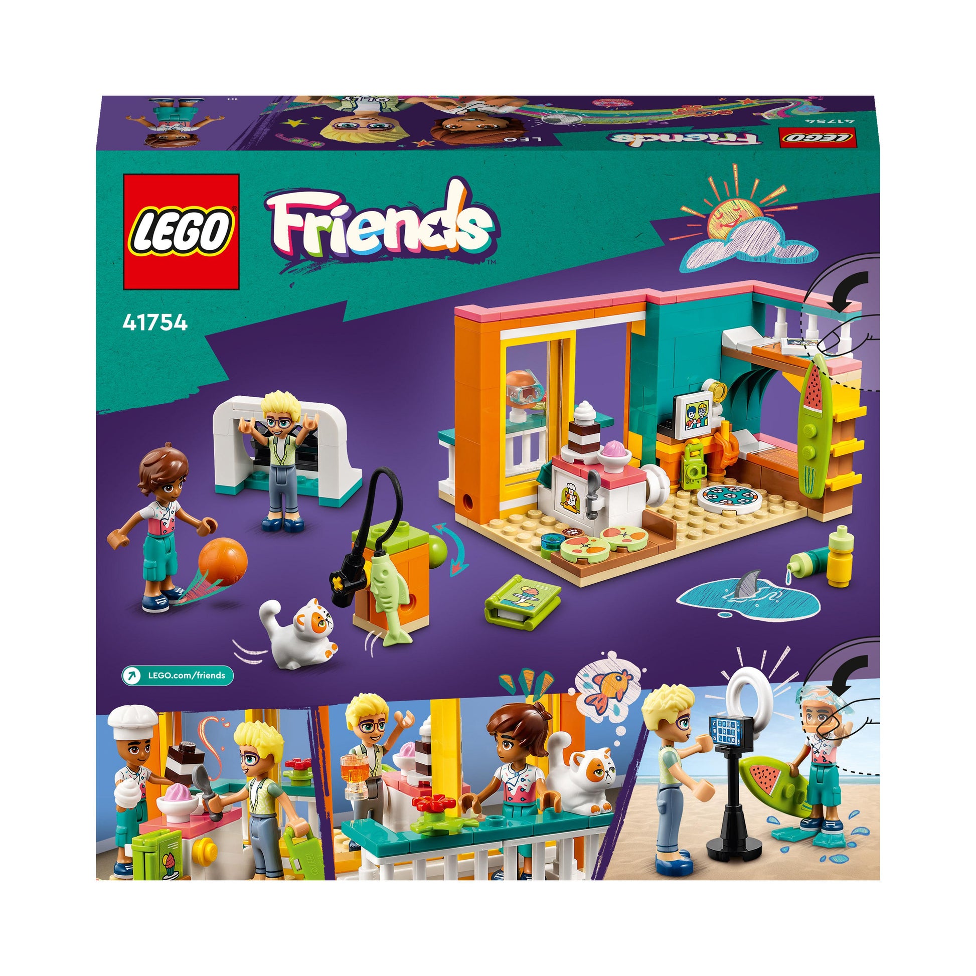 Lego Friends 41754 Leo's Room (F)
