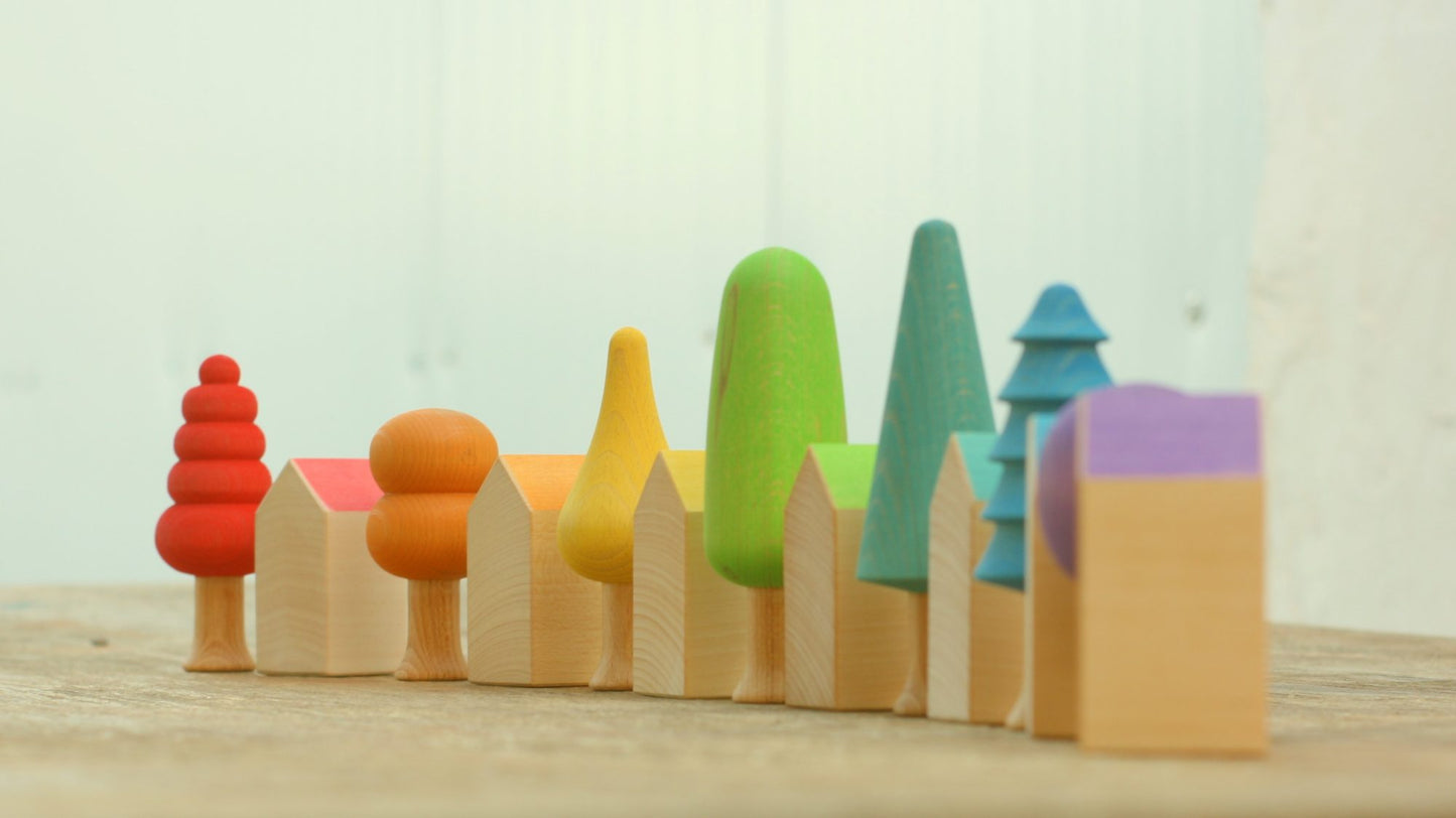 Ocamora 7 Rainbow Houses