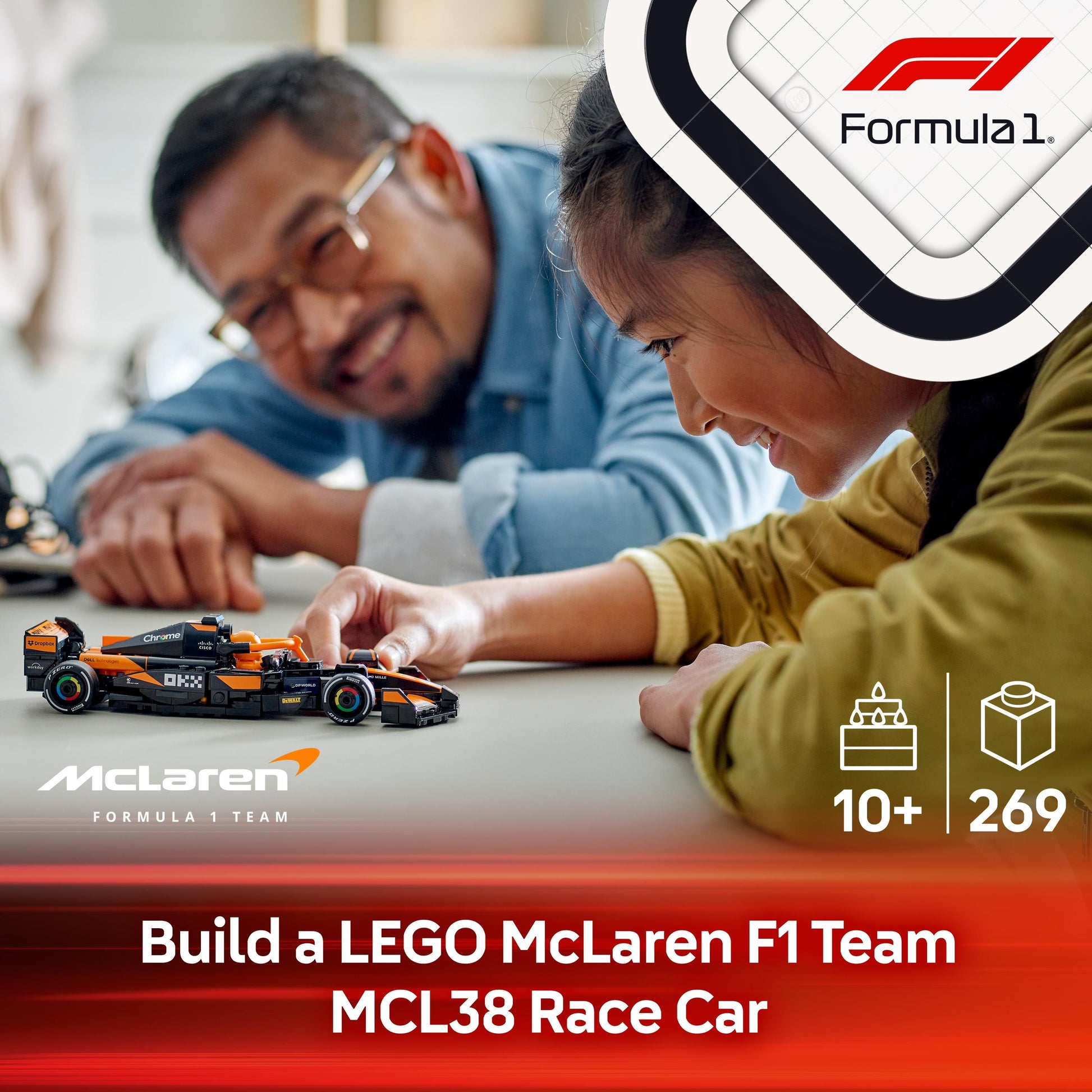 Lego Speed Champions 77251 McLaren F1® Team MCL38 Race Car