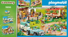 Playmobil 70510 Country Pony Shelter with Mobile Home
