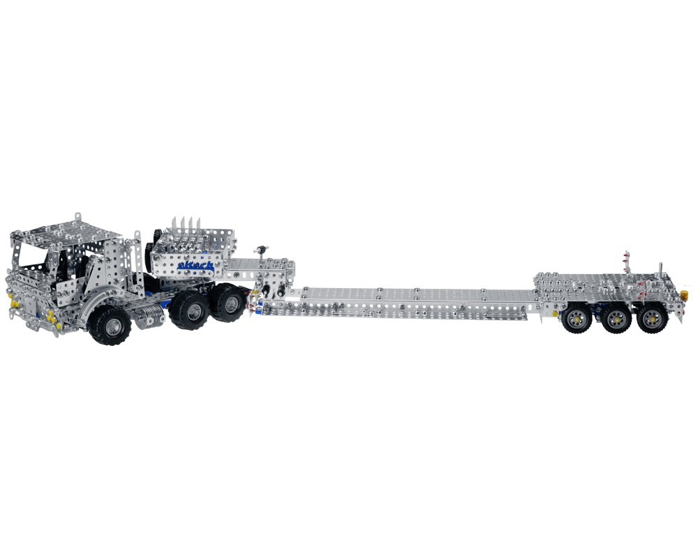 Eitech Metal Construction Set Truck With Trailer