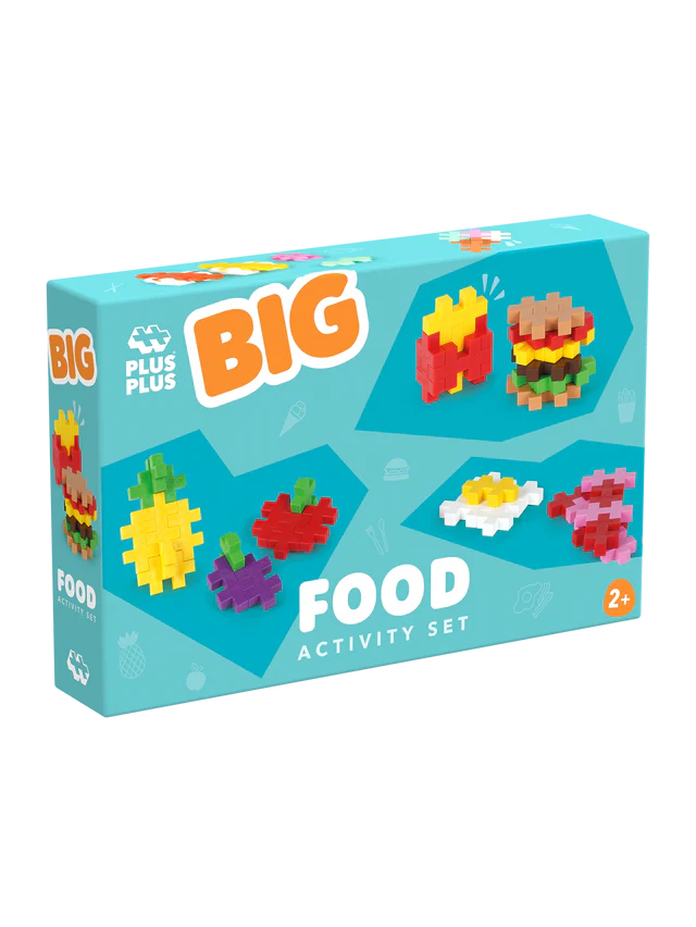 Plus Plus Learn to Build BIG Activity Food
